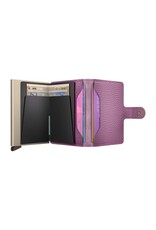 Secrid Secrid Mini Wallet Pebble Orchid pasjeshouder portemonnee