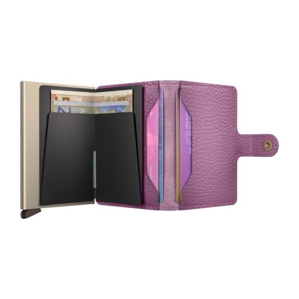 Secrid Secrid Mini Wallet Pebble Orchid pasjeshouder portemonnee
