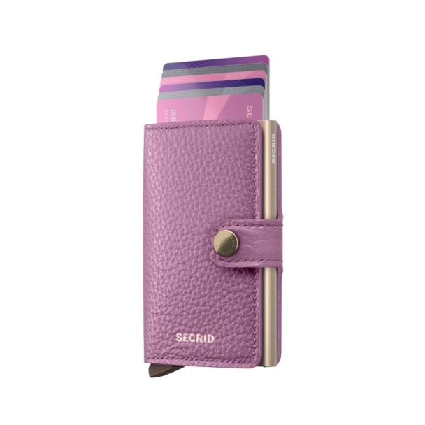Secrid Secrid Mini Wallet Pebble Orchid pasjeshouder portemonnee