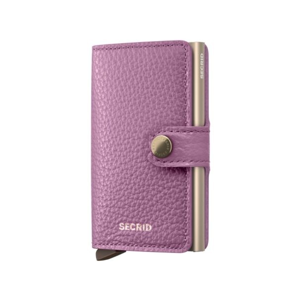 Secrid Secrid Mini Wallet Pebble Orchid pasjeshouder portemonnee