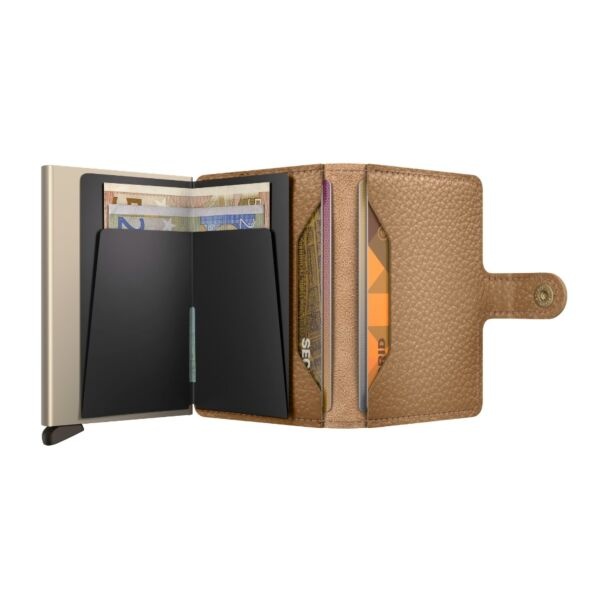 Secrid Secrid Mini Wallet Pebble Cappuccino pasjeshouder portemonnee