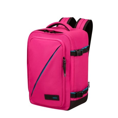 American Tourister AT by Samsonite Underseater - handbagage rugzak- Take2Cabin - Roze