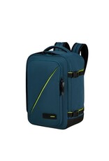 American Tourister AT by Samsonite Underseater - handbagage rugzak- Take2Cabin - Harbour Blue