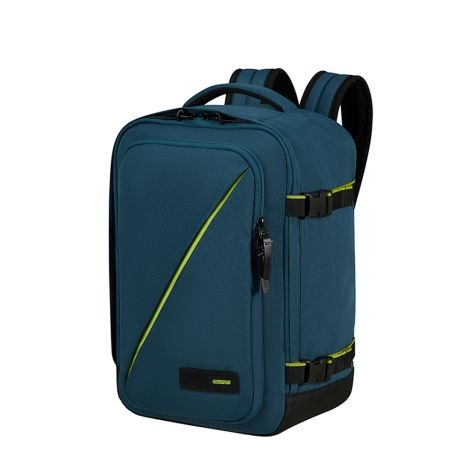 American Tourister AT by Samsonite Underseater - handbagage rugzak- Take2Cabin - Harbour Blue
