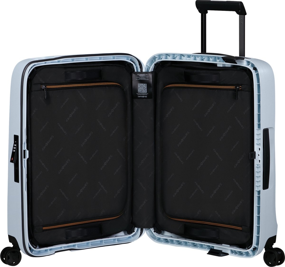 Samsonite Samsonite Handbagage Reiskoffer - Essens Spinner 55 - Glacier