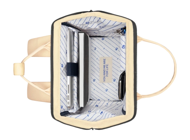 Cabaia Cabaia Adventurer Medium school rugzak 13" laptopvak - Ibiza
