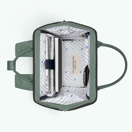 Cabaia Cabaia Adventurer Medium school rugzak 13" laptopvak - Niagara