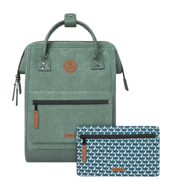 Cabaia Cabaia Adventurer Medium school rugzak 13" laptopvak - Niagara