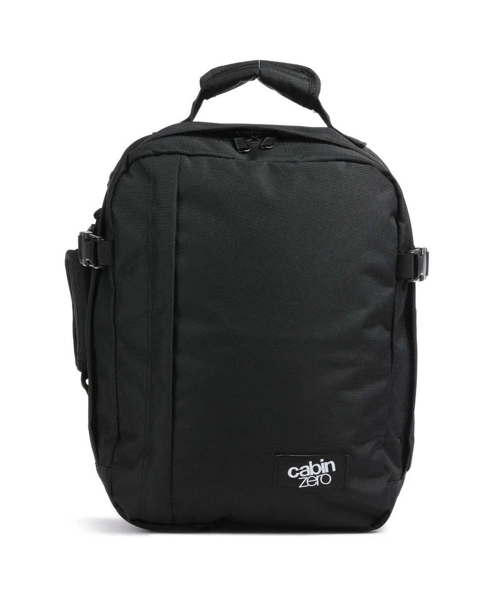 Cabinzero Cabinzero Classic Tech 28L - laptoprugzak handbagage en/of school 40 x 30 x 20 cm - Black