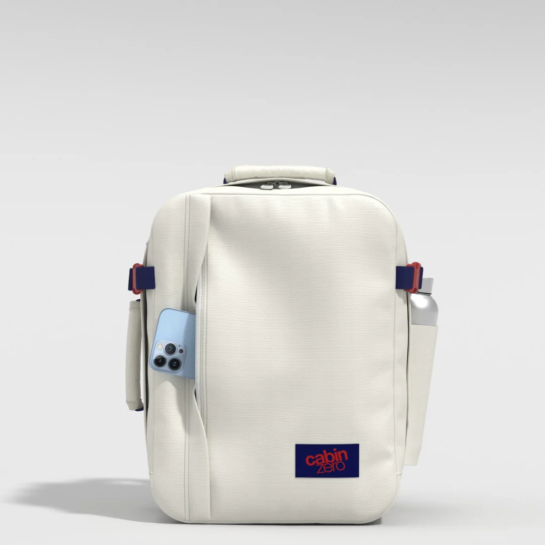 Cabinzero Cabinzero Classic Tech 28L - laptoprugzak handbagage en/of school 40 x 30 x 20 cm - Cloud Nine
