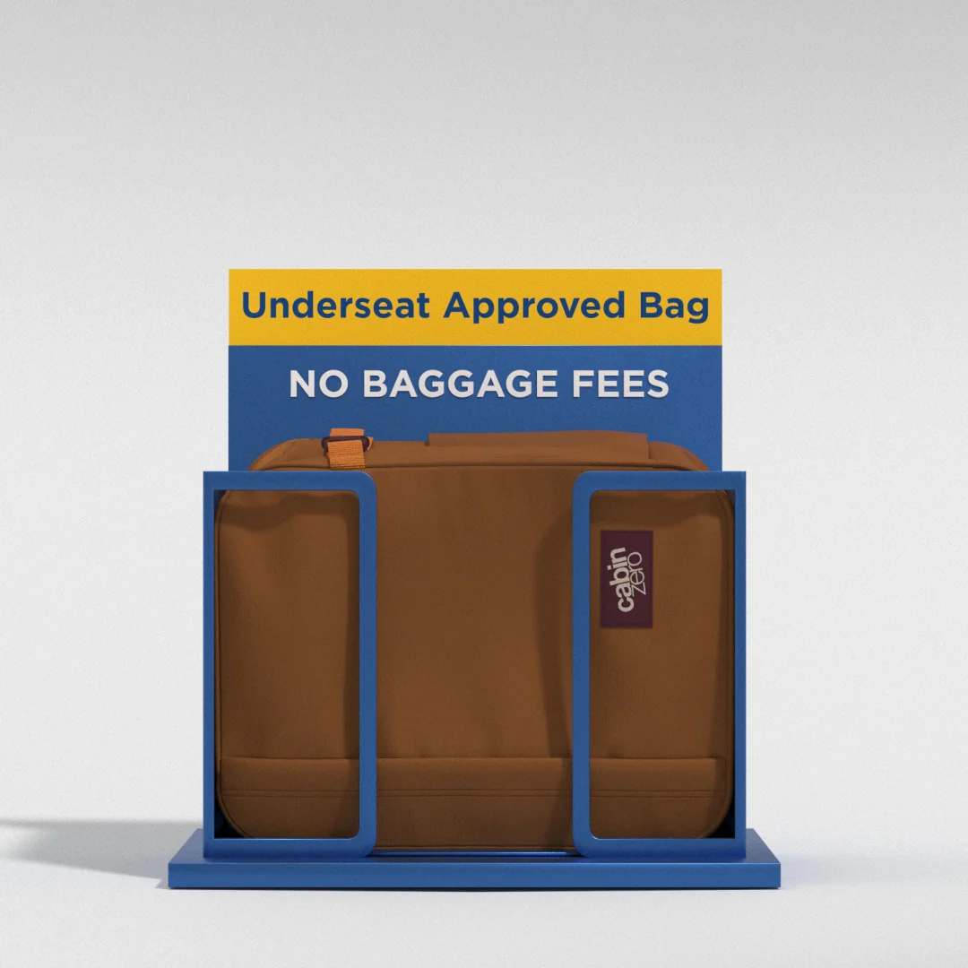 Cabinzero Cabinzero Classic Tech 28L - laptoprugzak handbagage en/of school 40 x 30 x 20 cm - Cinnamon