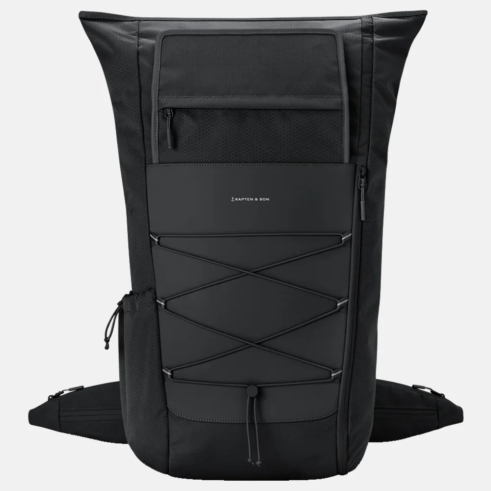 Kapten and Son Kapten & Son Banff rugzak - All Black