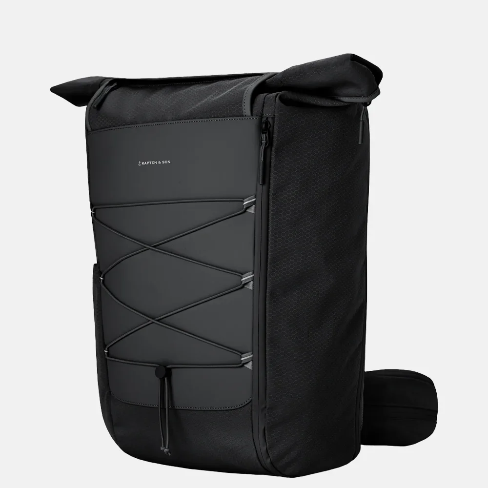 Kapten and Son Kapten & Son Banff rugzak - All Black