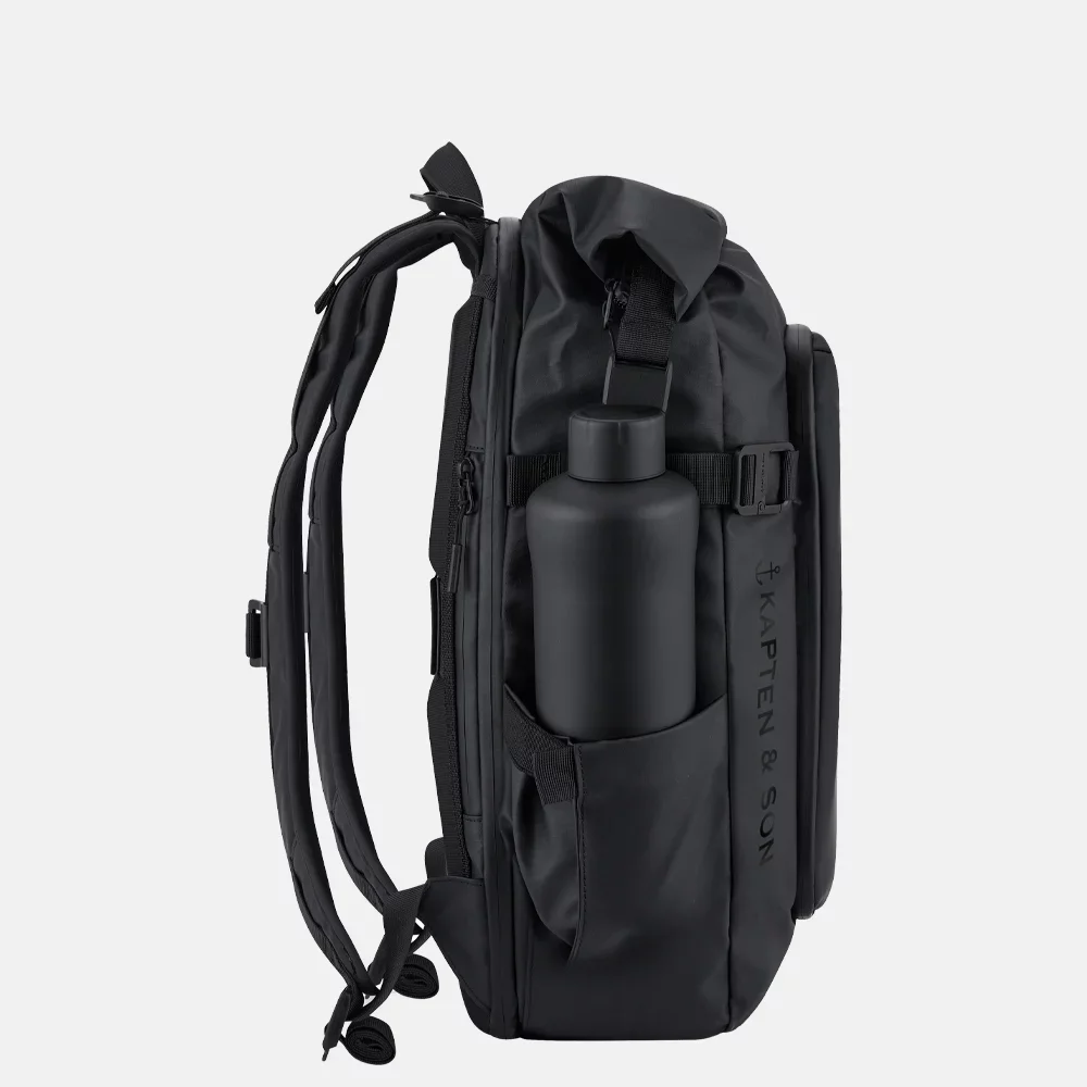 Kapten and Son Kapten & Son Lisbon rugzak - All Black