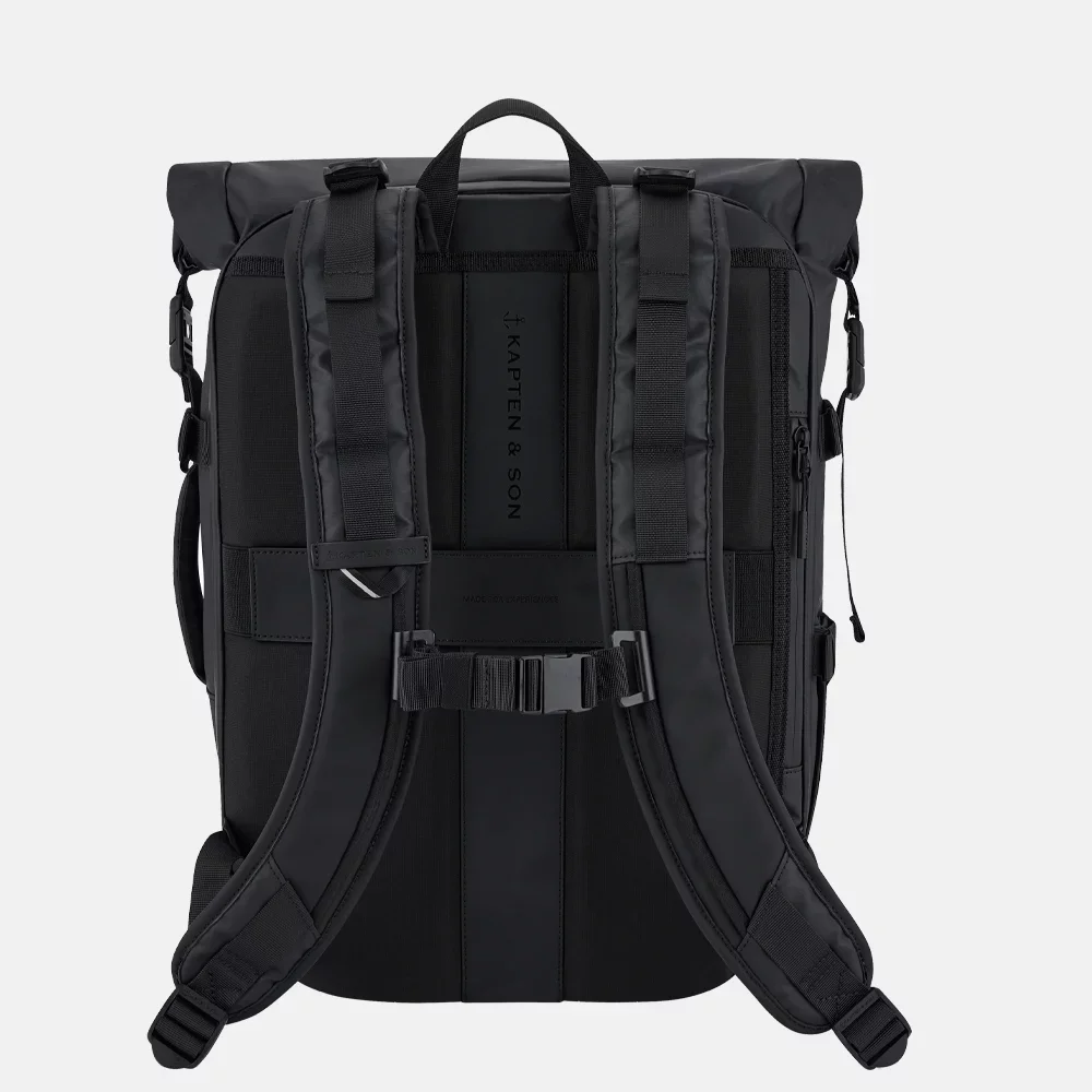 Kapten and Son Kapten & Son Lisbon rugzak - All Black