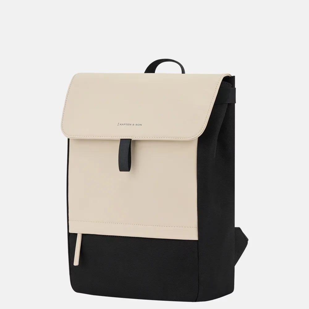 Kapten and Son Kapten & Son Fyn rugzak - Cream Black