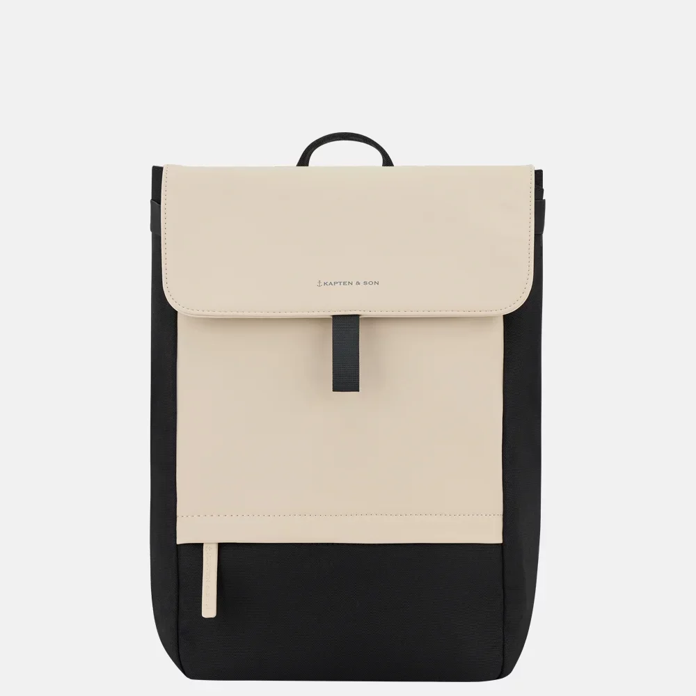 Kapten and Son Kapten & Son Fyn rugzak - Cream Black