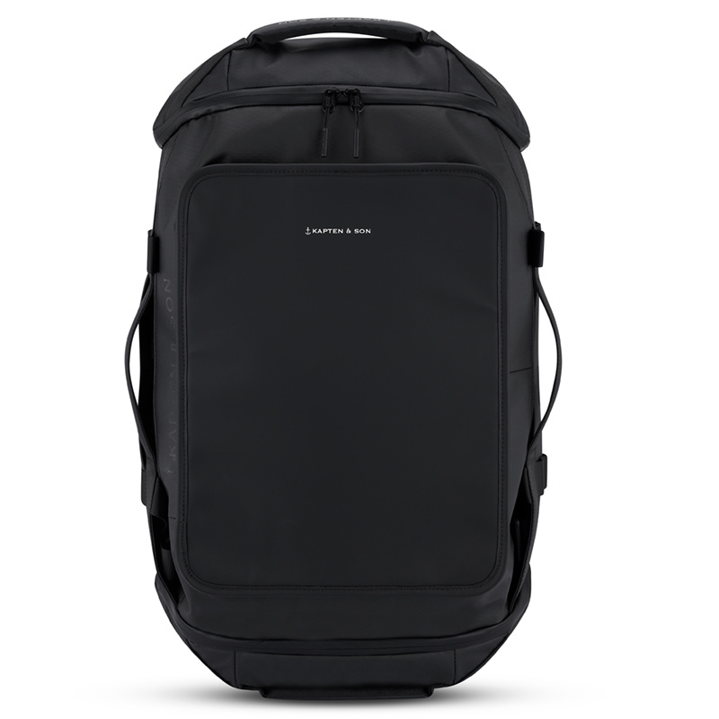 Kapten and Son Kapten & Son Lisbon Duffel Handbagage rugzak - All Black