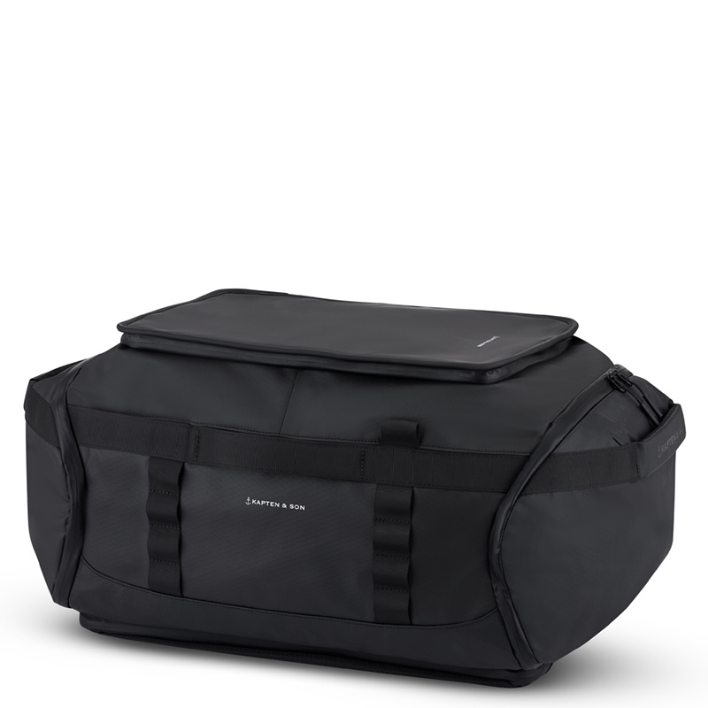 Kapten and Son Kapten & Son Lisbon Duffel Handbagage rugzak - All Black