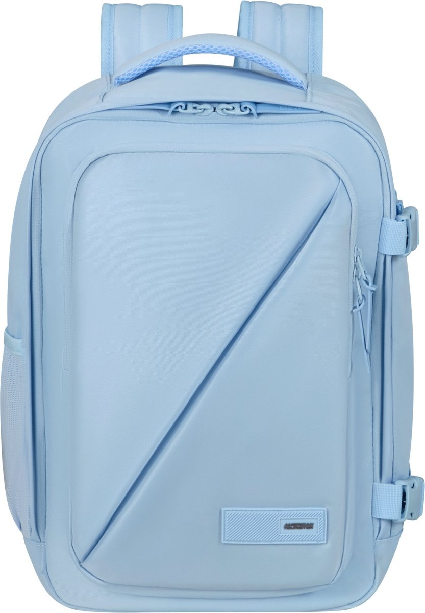 American Tourister AT by Samsonite Underseater - handbagage rugzak- Take2Cabin - Pastel Blue