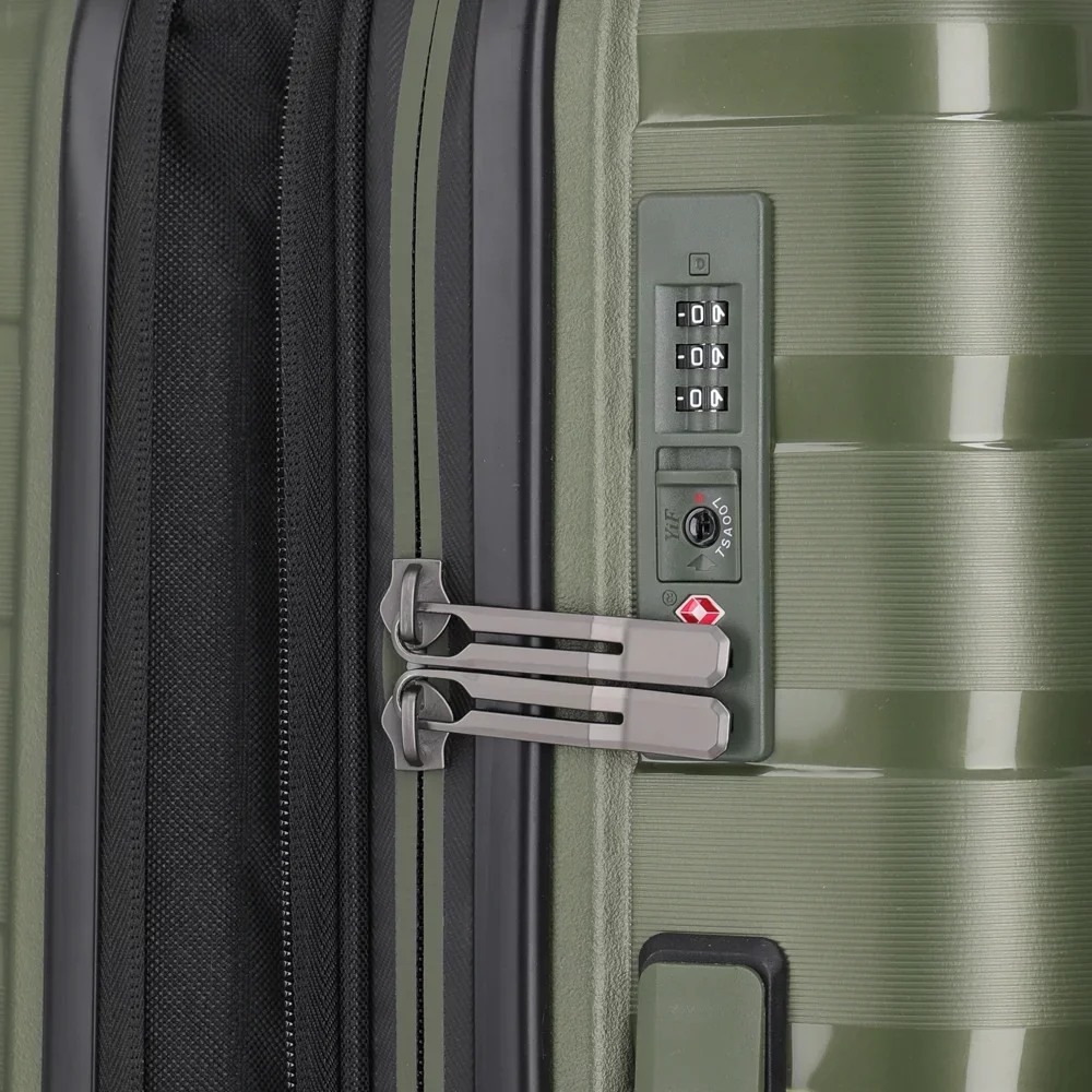 Travelite Travelite Air Base Spinner 67 middenmaat reiskoffer - Olive
