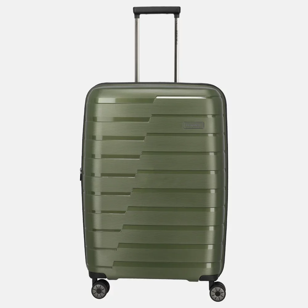 Travelite Travelite Air Base Spinner 67 middenmaat reiskoffer - Olive
