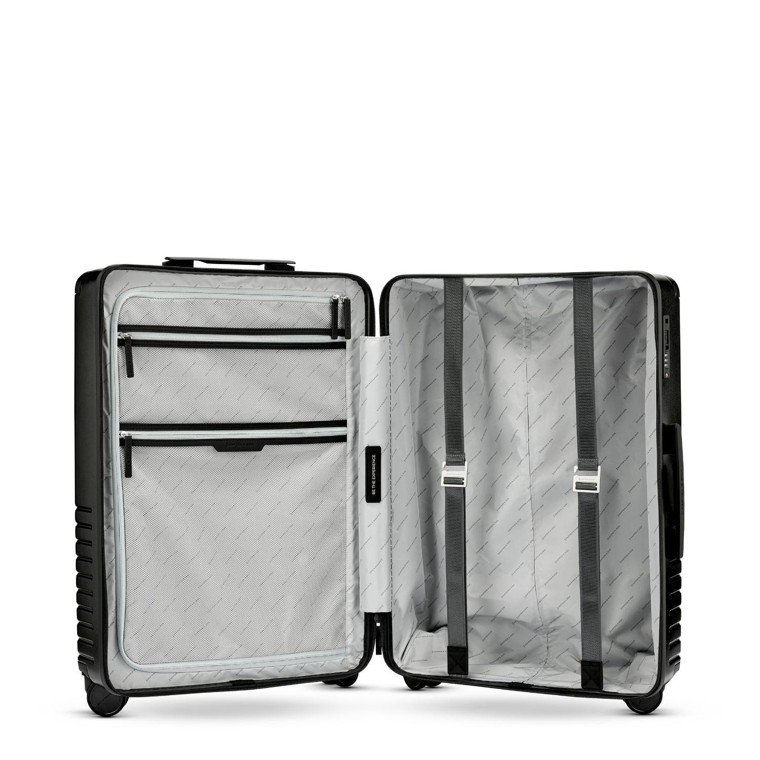 Kapten & Son Kapten and Son Heathrow Check In Reiskoffer - All Black