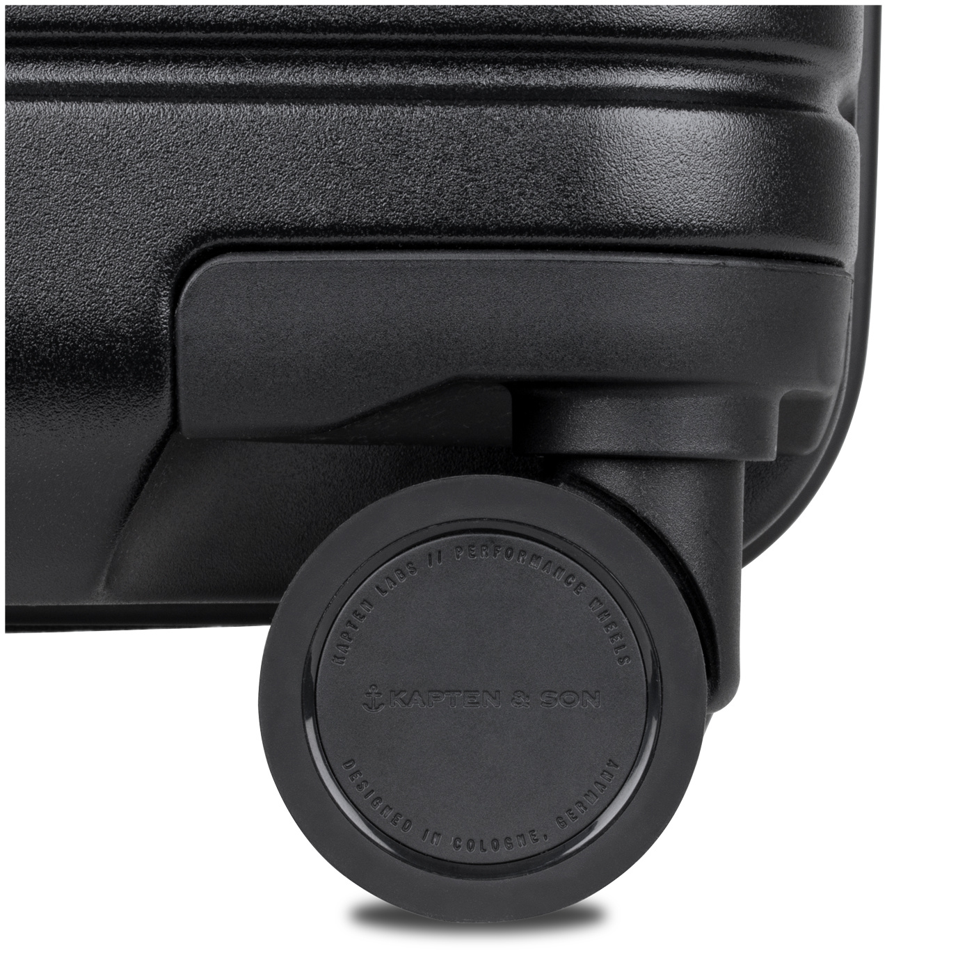 Kapten & Son Kapten and Son Heathrow Cabin Reiskoffer - All Black