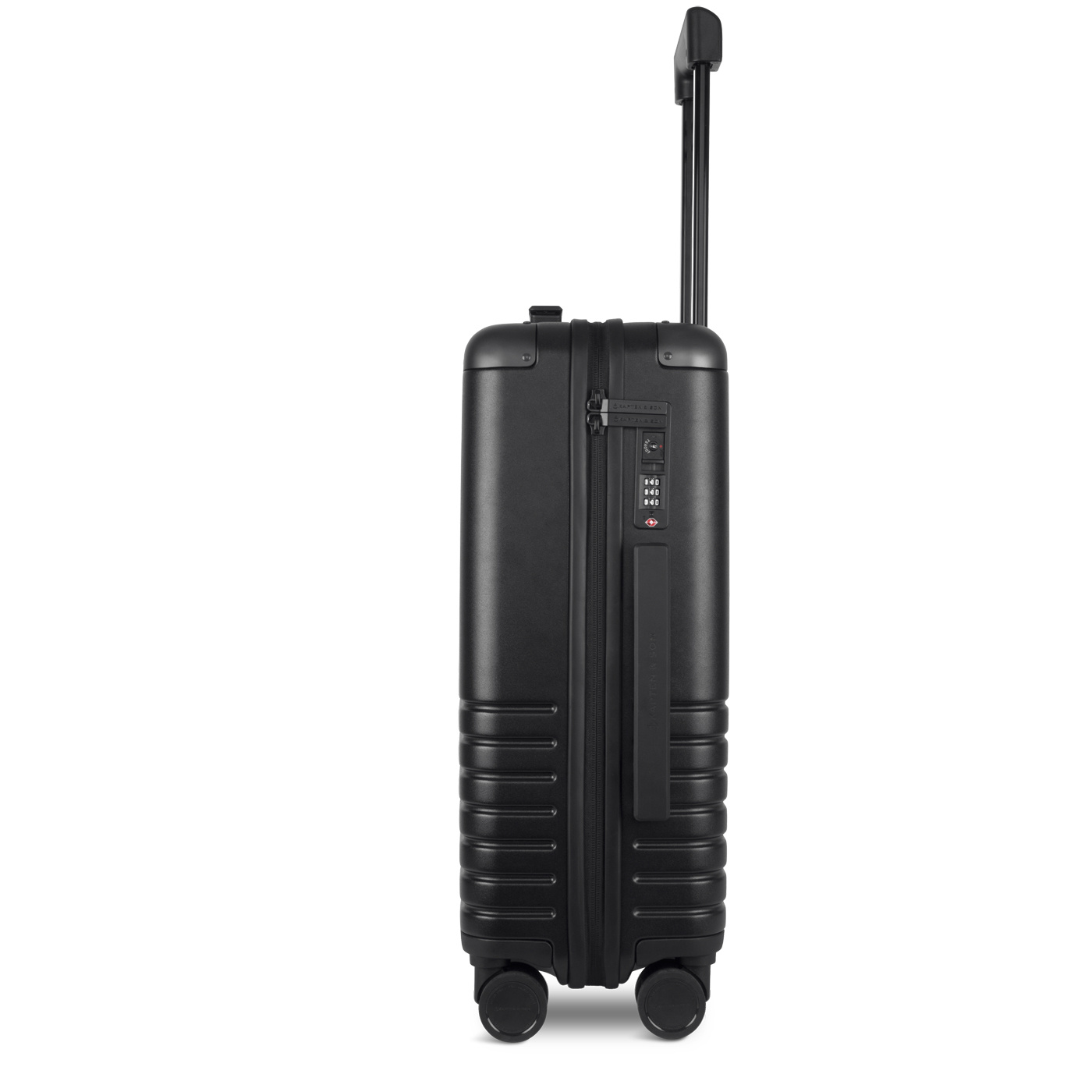Kapten & Son Kapten and Son Heathrow Cabin Reiskoffer - All Black