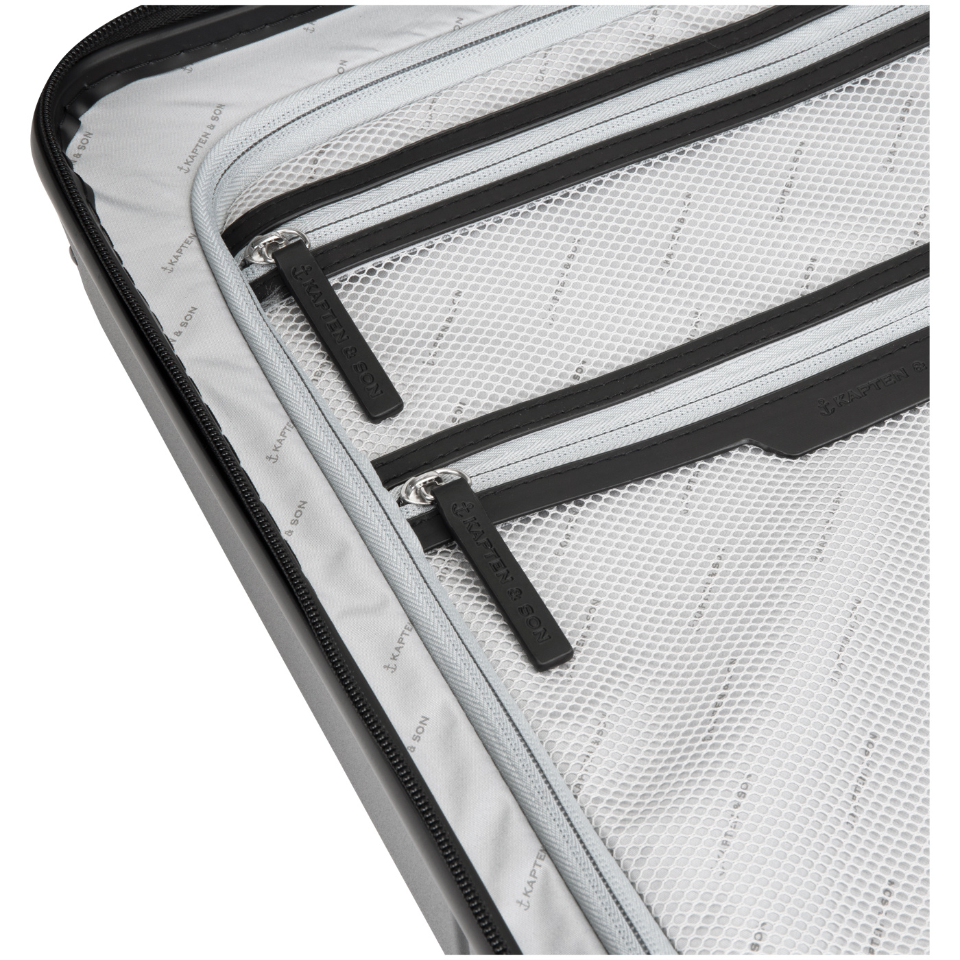 Kapten & Son Kapten and Son Heathrow Cabin Reiskoffer - All Black