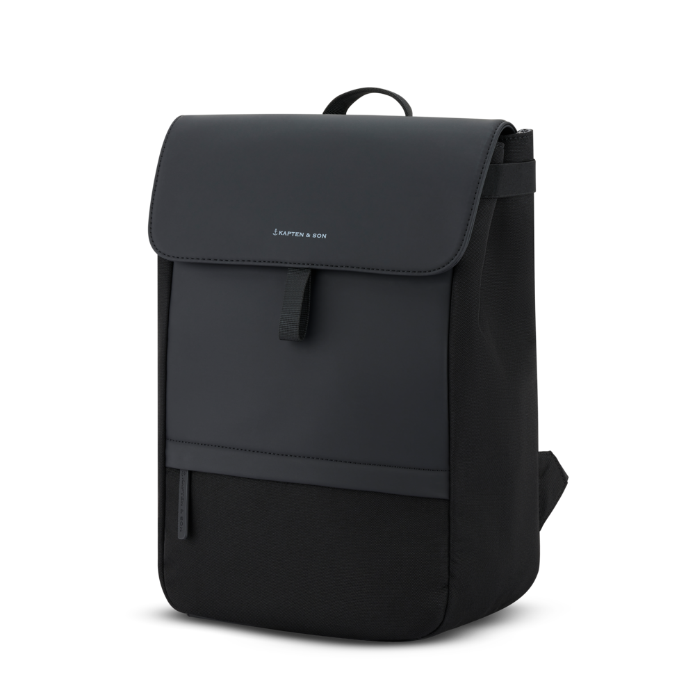 Kapten and Son Kapten & Son Fyn rugzak - All Black
