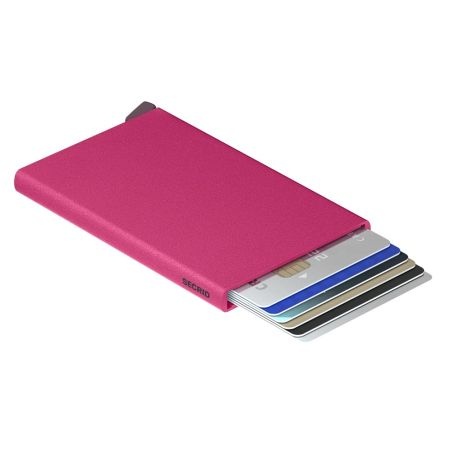 Secrid Secrid Cardprotector Powder Fuchsia uitschuifbare pasjes bescherming pasjeshouder