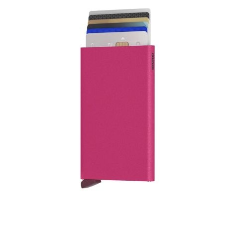 Secrid Secrid Cardprotector Powder Fuchsia uitschuifbare pasjes bescherming pasjeshouder
