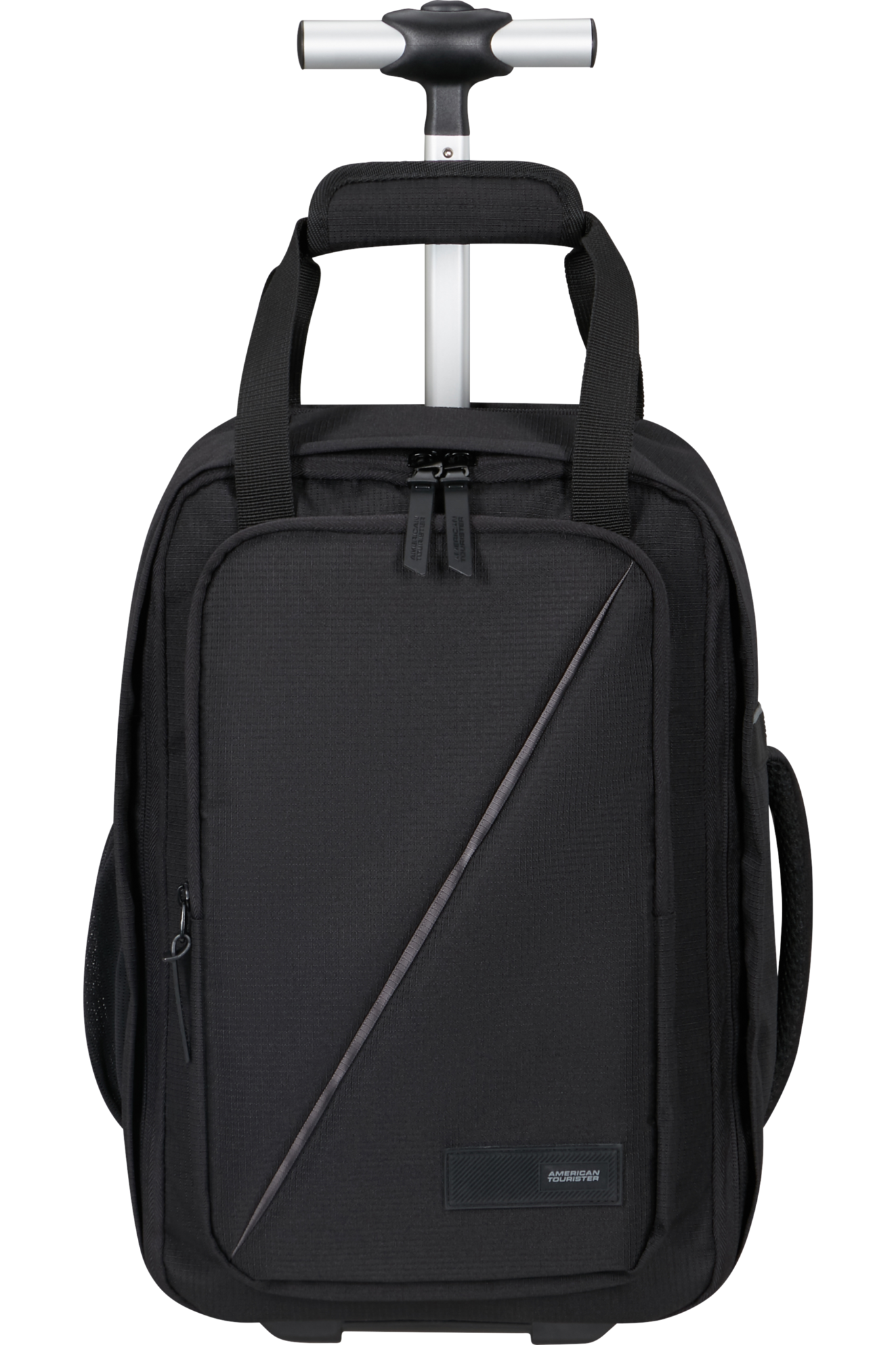American Tourister AT by Samsonite Underseater - handbagage rugzaktrolley- Take2Cabin - Zwart