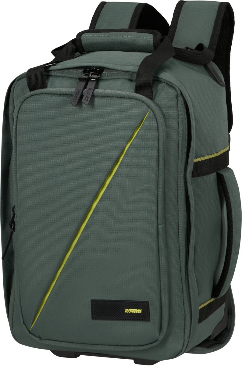 AT by Samsonite Underseater - handbagage rugzaktrolley- Take2Cabin - Dark Forest