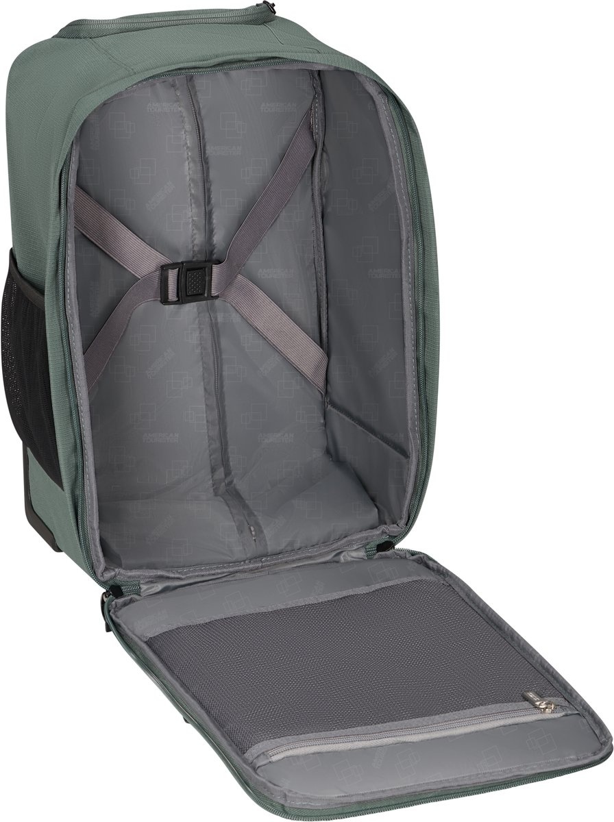 AT by Samsonite Underseater - handbagage rugzaktrolley- Take2Cabin - Dark Forest