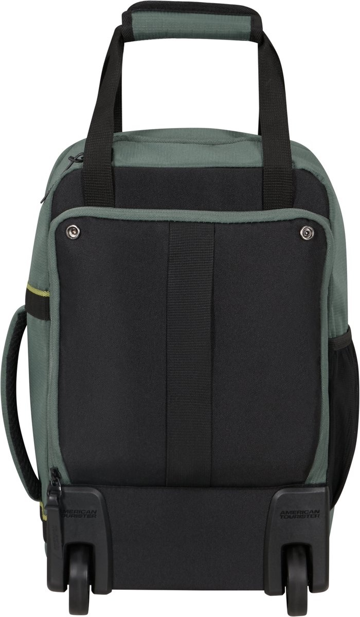 American Tourister AT by Samsonite Take2Cabin Underseater Rugzaktrolley Dark Forest – Handbagage onder vliegtuigstoel | Cargo Travelshop Arnhem