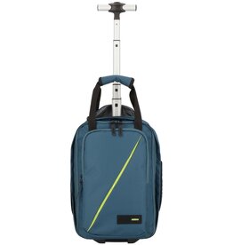 AT by Samsonite Underseater - handbagage rugzaktrolley- Take2Cabin - Harbour Blue