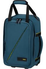 American Tourister AT by Samsonite Underseater - handbagage rugzaktrolley- Take2Cabin - Harbour Blue