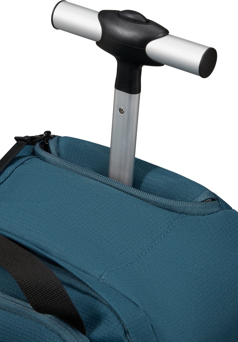 American Tourister AT by Samsonite Underseater - handbagage rugzaktrolley- Take2Cabin - Harbour Blue