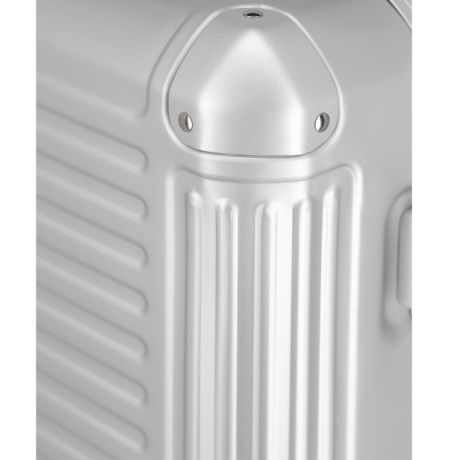 Travelite Travelite Next 2.0 handbagagekoffer - Luxe Aluminium Trolley 55cm - zilver
