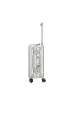 Travelite Travelite Next 2.0 handbagagekoffer - Luxe Aluminium Trolley 55cm - zilver