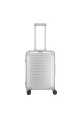 Travelite Travelite Next 2.0 handbagagekoffer - Luxe Aluminium Trolley 55cm - zilver