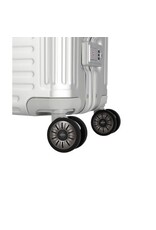 Travelite Travelite Next 2.0 handbagagekoffer - Luxe Aluminium Trolley 55cm - zilver