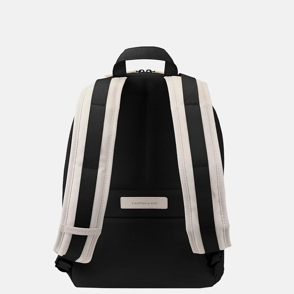 Kapten & Son Kapten & Son Aalborg rugzak - Cream Black