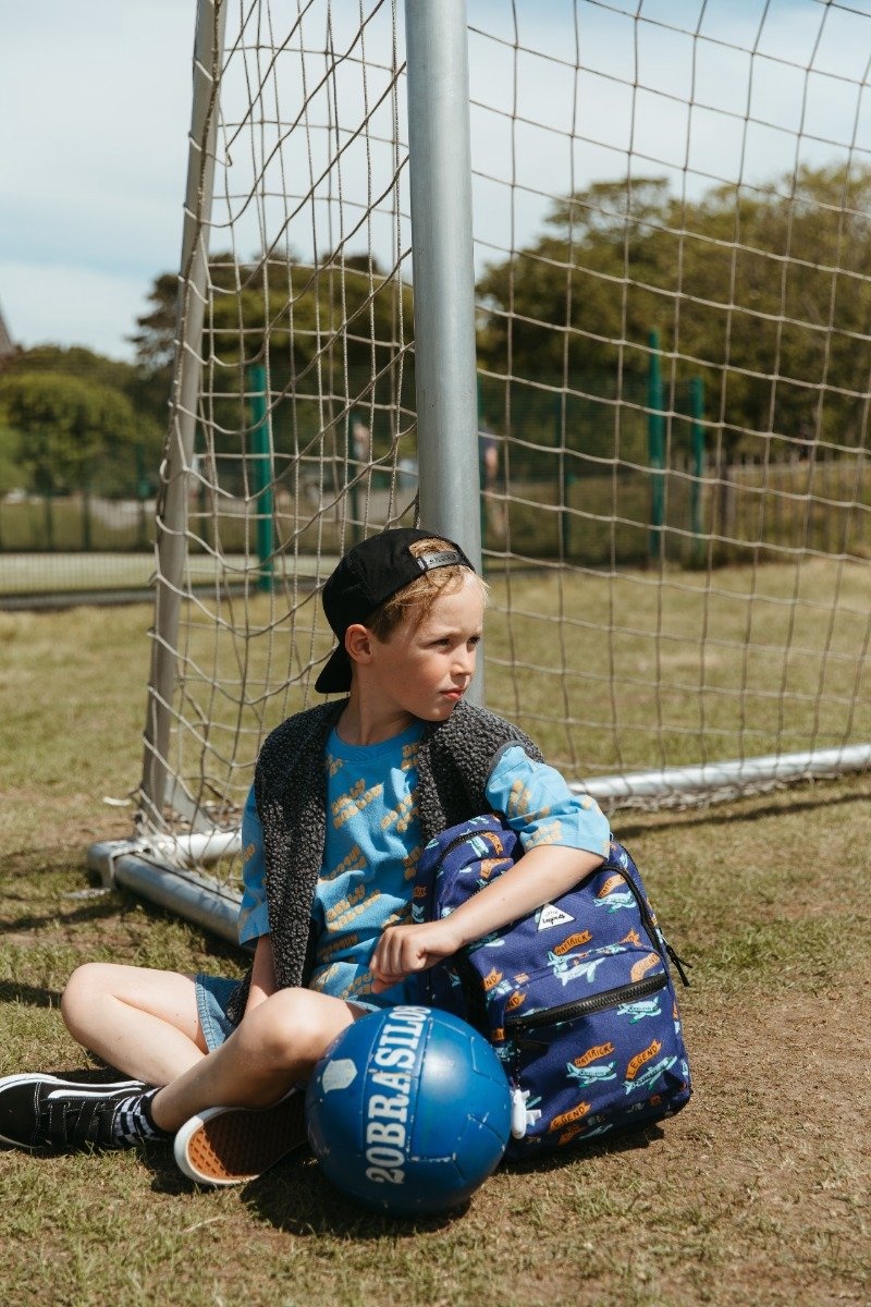 Little Legends Little Legends kinderrugzak Backpack L - Football Plane