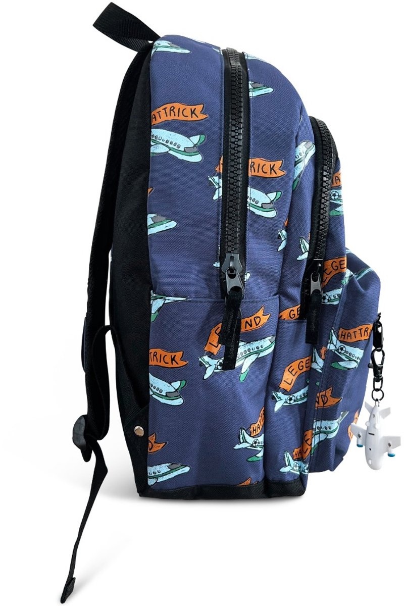 Little Legends Little Legends kinderrugzak Backpack L - Football Plane