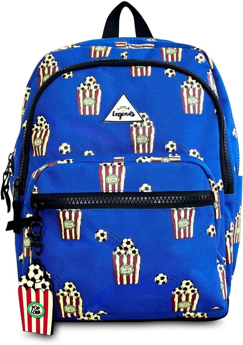Little Legends Little Legends kinderrugzak Backpack L - Popcorn Soccer