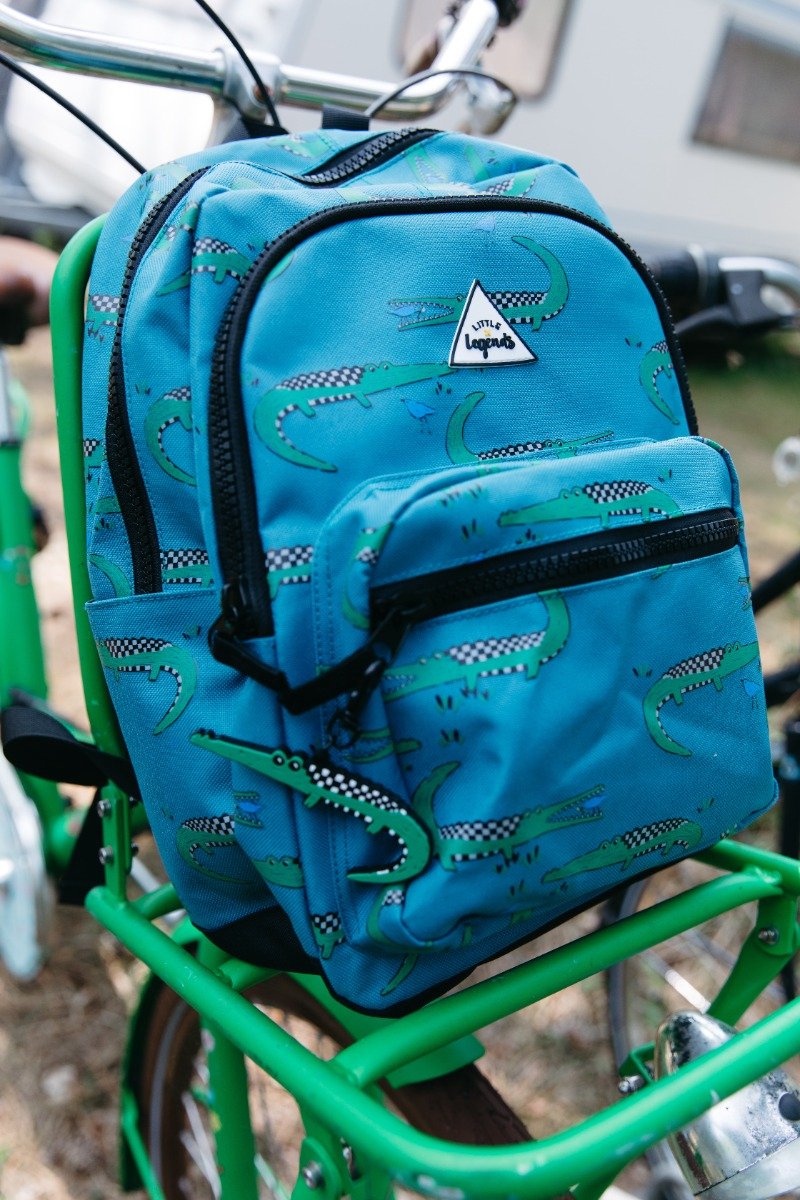 Little Legends Little Legends kinderrugzak Backpack L - Croco Checkerboard
