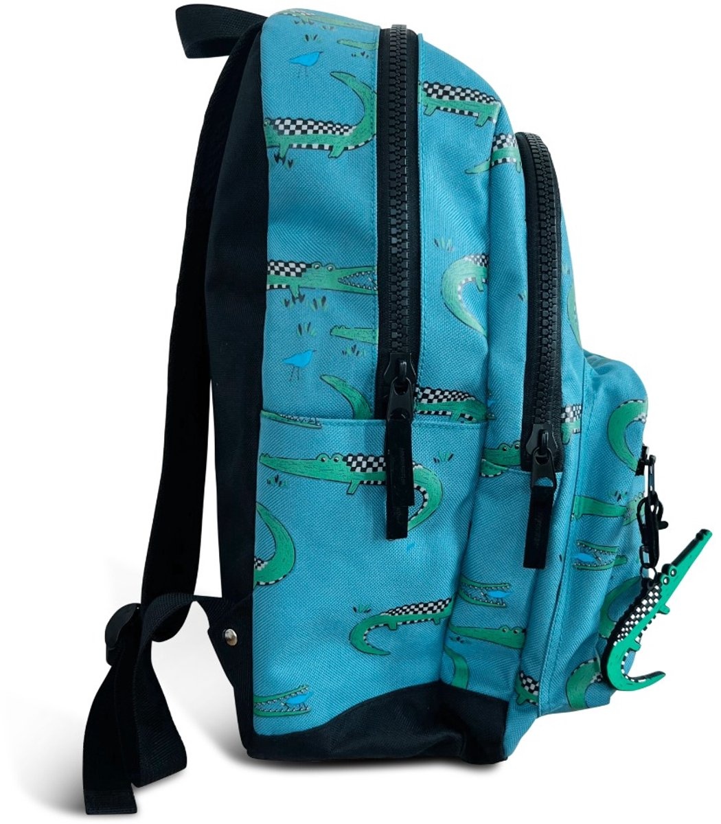 Little Legends Little Legends kinderrugzak Backpack L - Croco Checkerboard